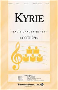 Kyrie Two-Part choral sheet music cover